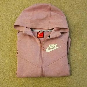 Nike hooded zip up sweatshirt